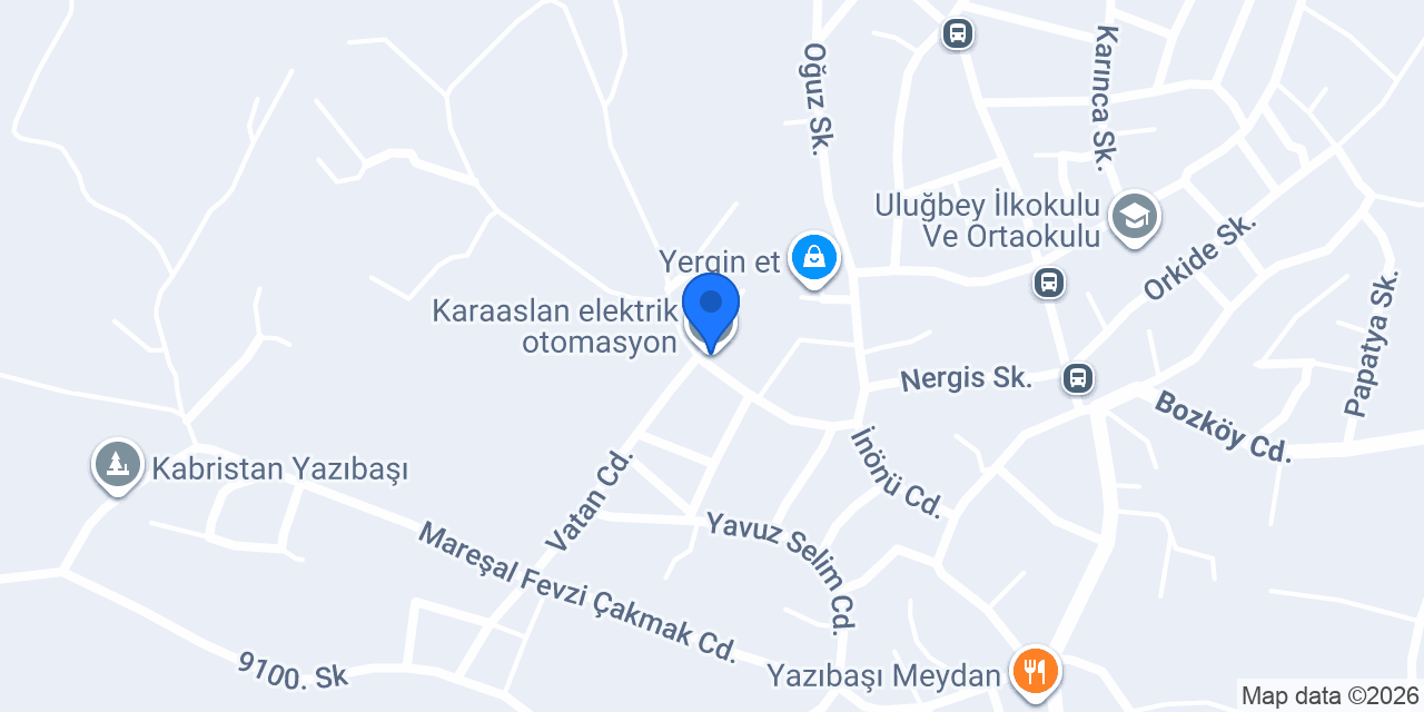 Karaaslan elektrik otomasyon konumu