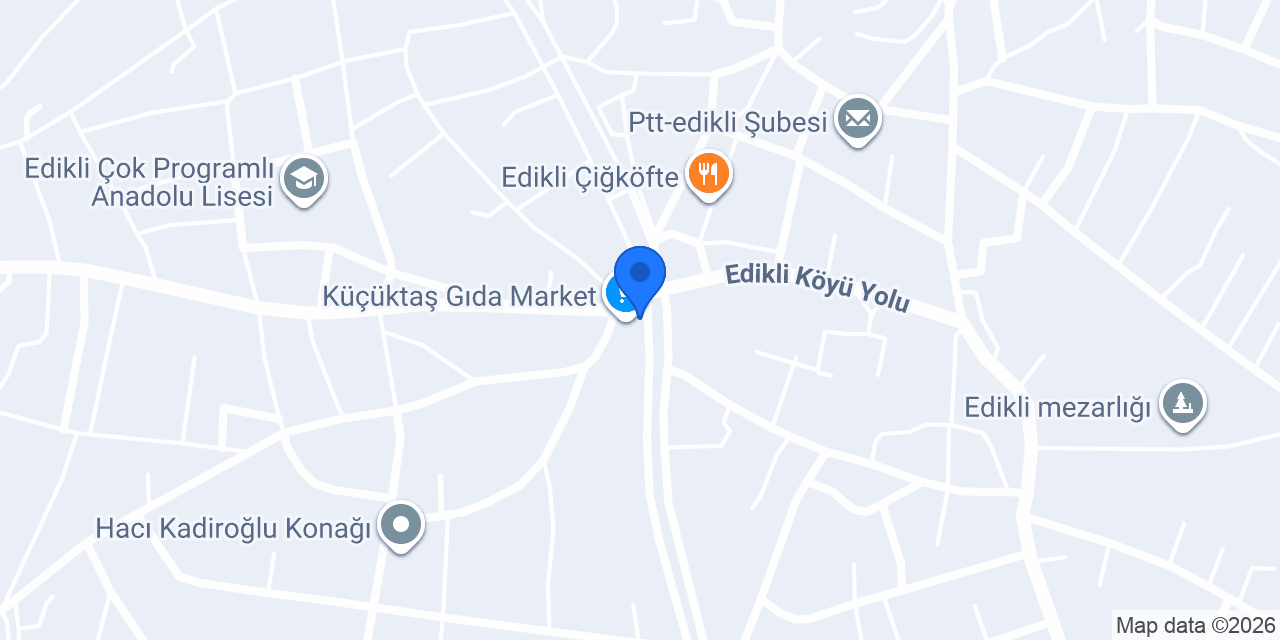 Edikli Eczanesi konumu