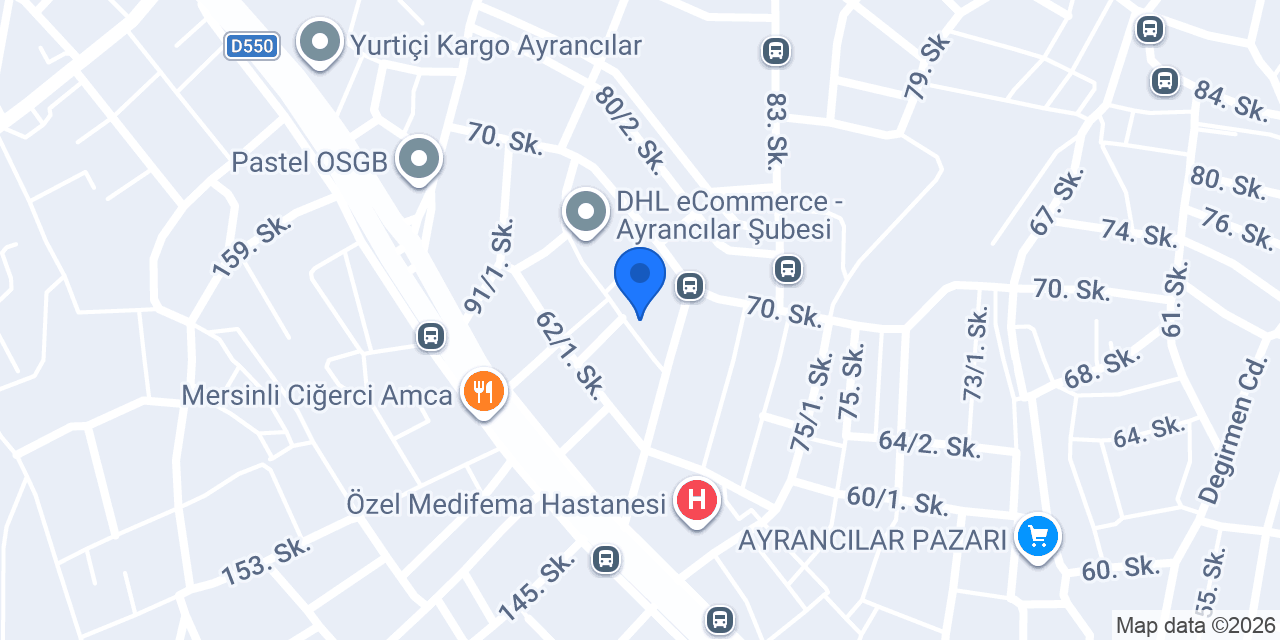 Alacalı Emlak konumu