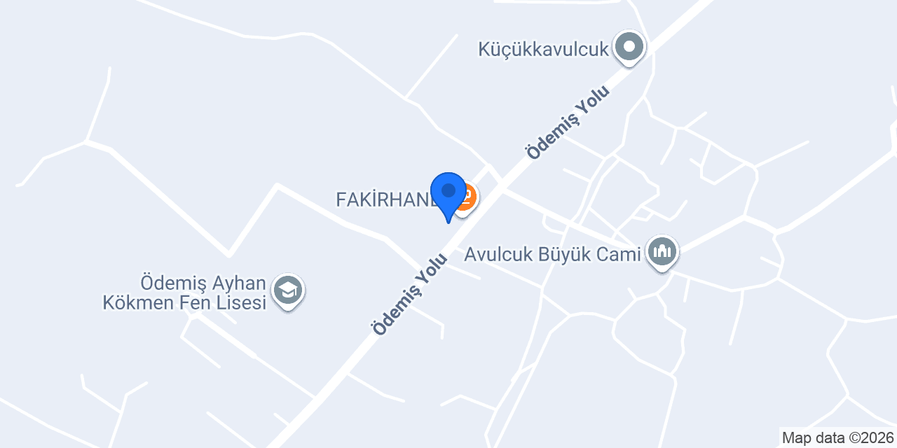 Küçükavulcuk İlkokulu konumu