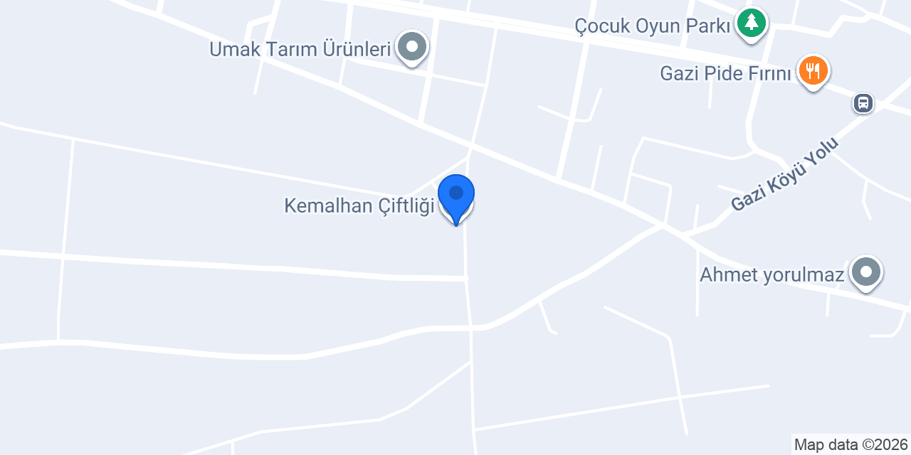 Kemalhan Çiftliği konumu