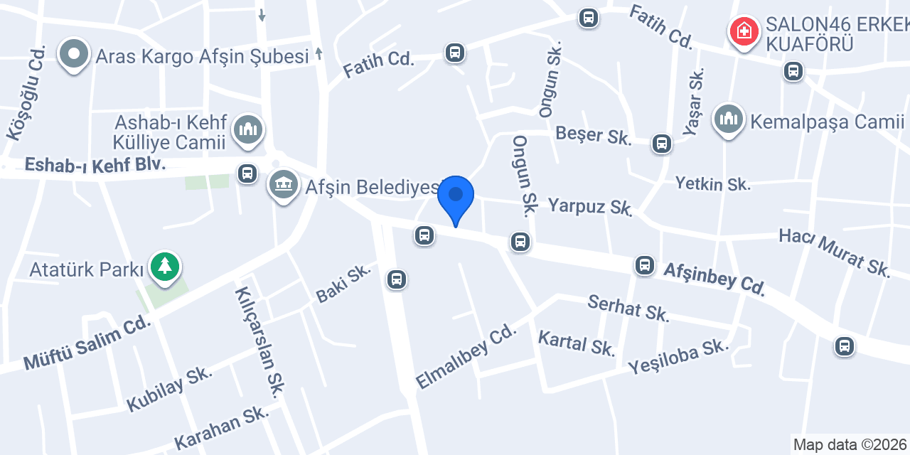 Mislina Kuru Temizleme konumu