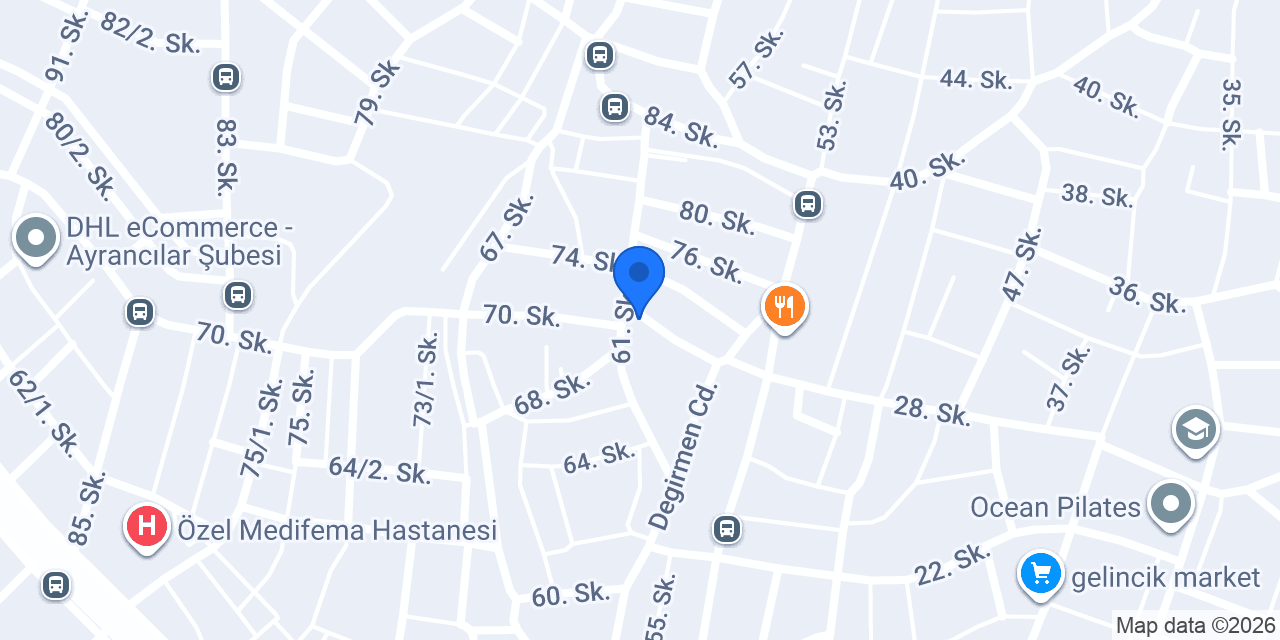 ARTI KURS MERKEZİ konumu