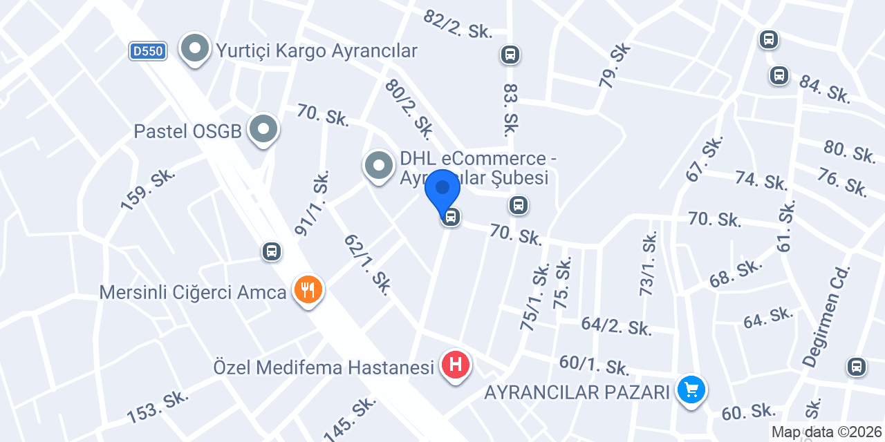 Ayrancılar Diş Hekimi Serkan Gürpınar konumu