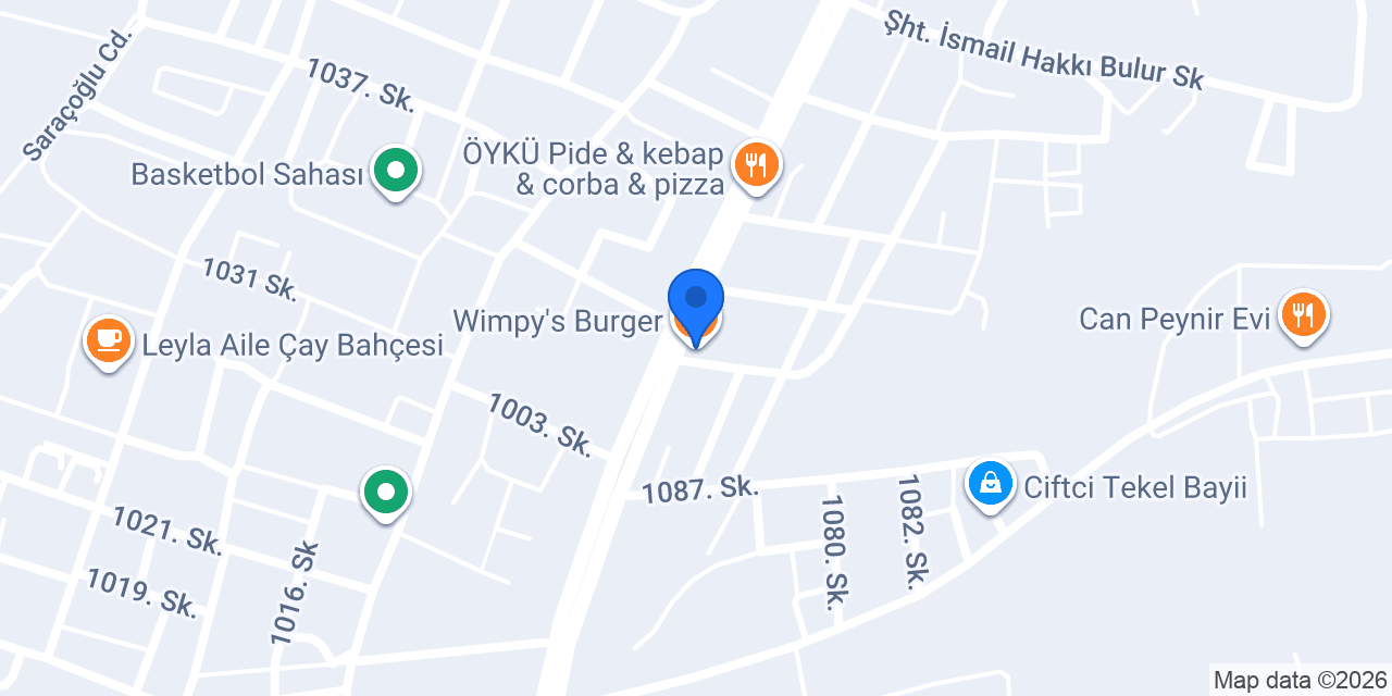 Wimpy's Burger konumu