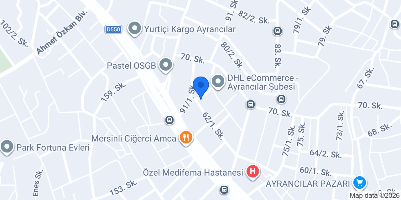 Yörük Efe Pide Ayrancılar konumu