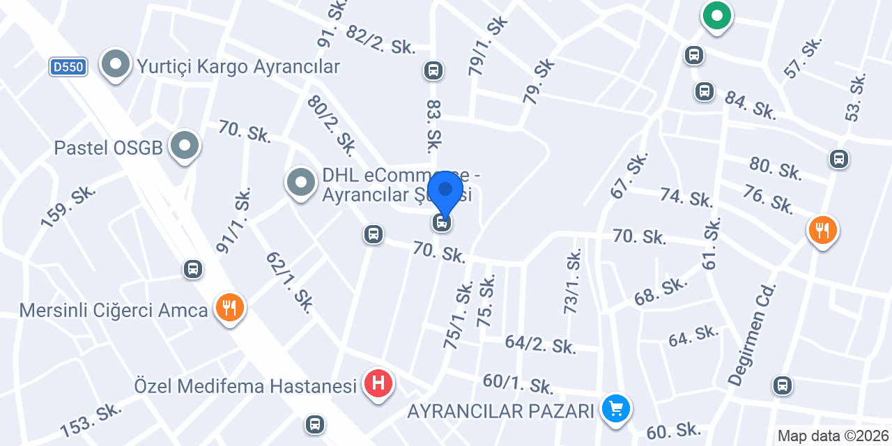 Bizim Eczanesi konumu
