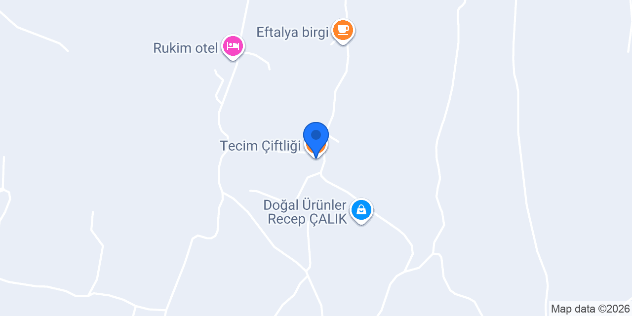 Tecim Çiftliği konumu