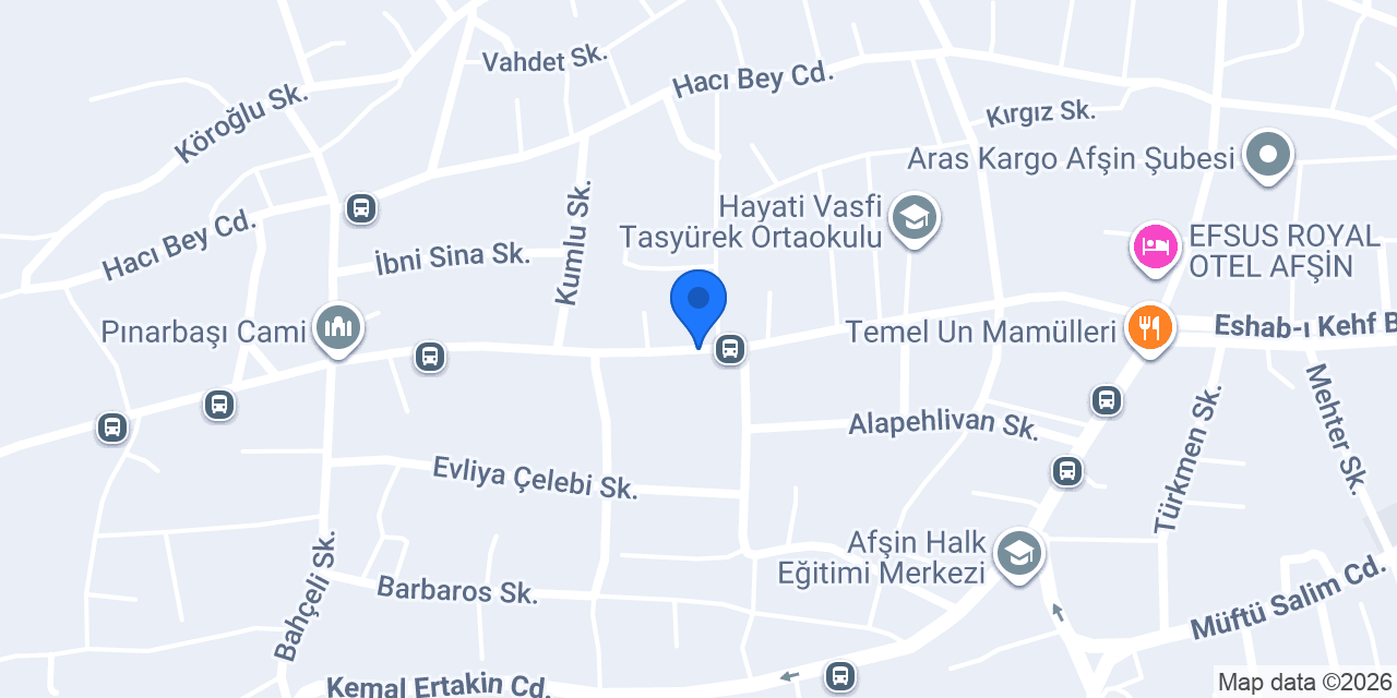 Bedirhan Yücel konumu