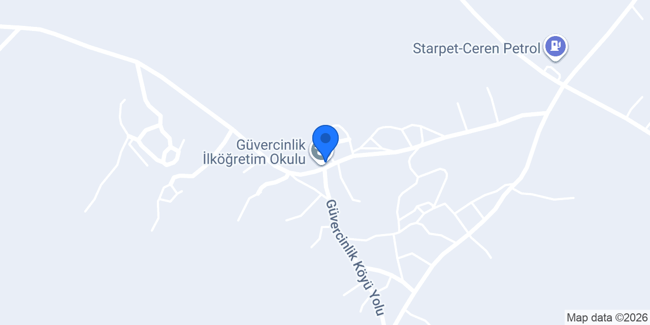 Güvercinlik Köyü Muhtarlığı konumu