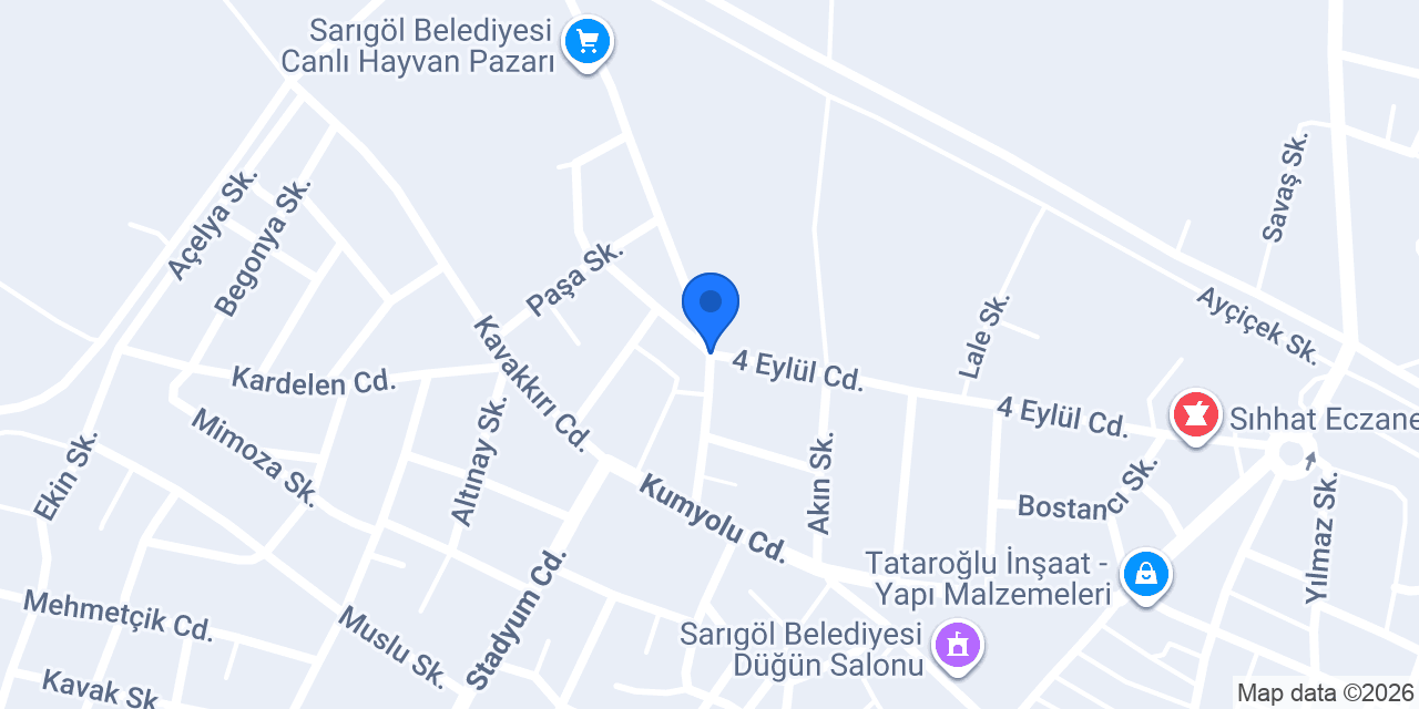 Ege Web Tasarım konumu