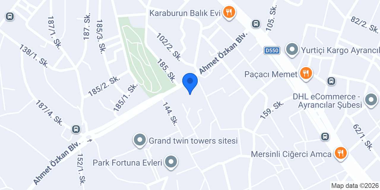 EGELİ MARKET konumu