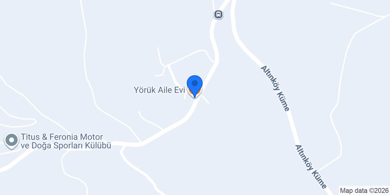 Yörük Aile Evi konumu