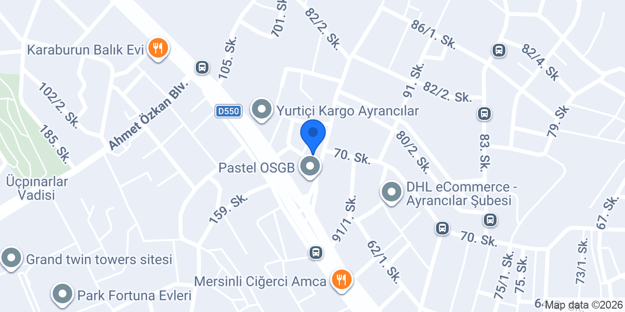 Tarçın Fırın & Cafe konumu