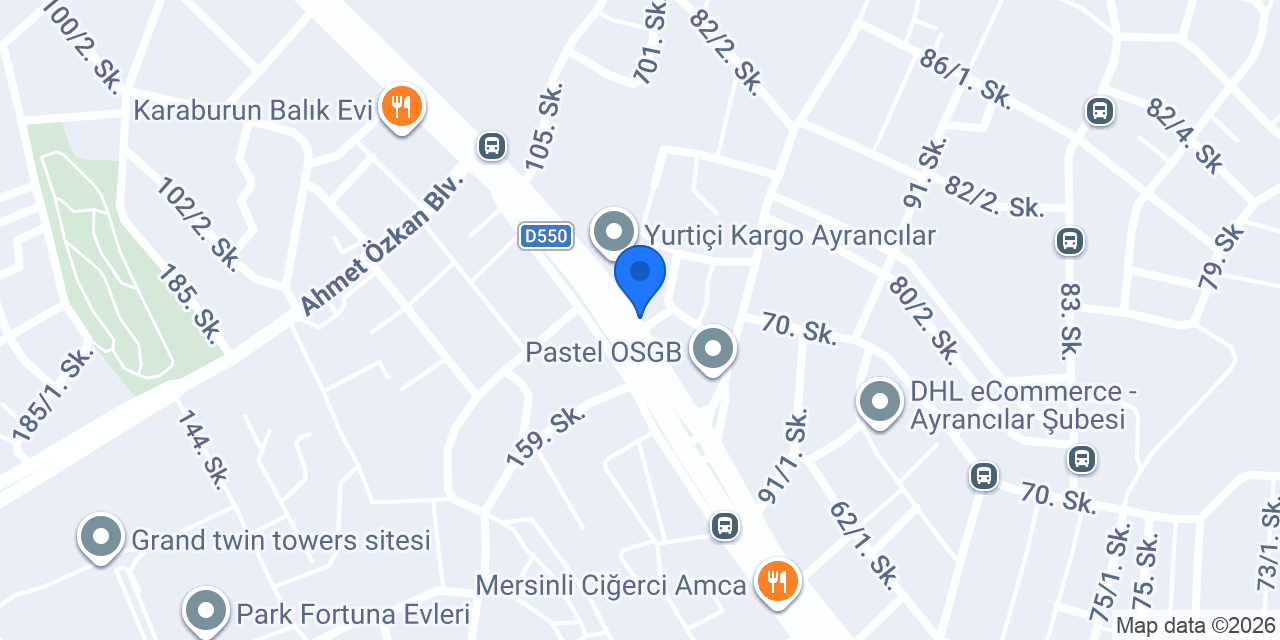 Simay oto lastik branda konumu