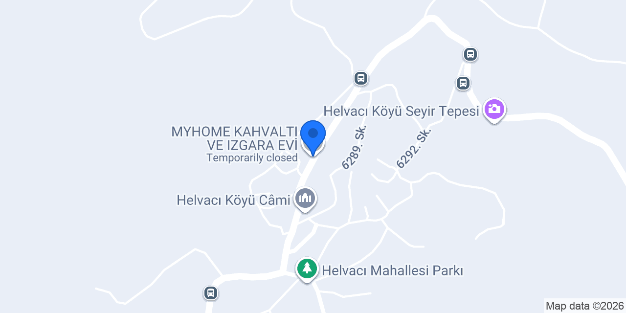 MYHOME KAHVALTI VE IZGARA EVİ konumu