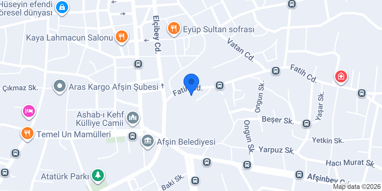 Psikolojik Danışman Dilara Meva İLHAN | Afşin konumu