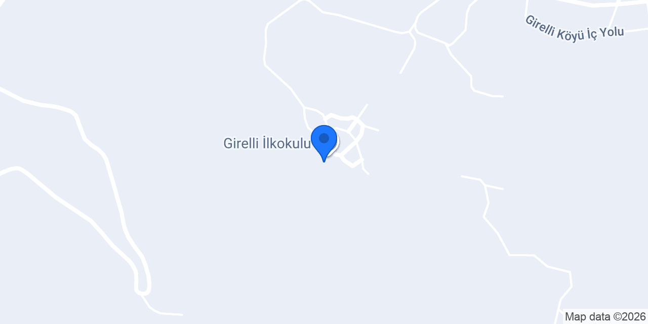 Girelli İlkokulu konumu