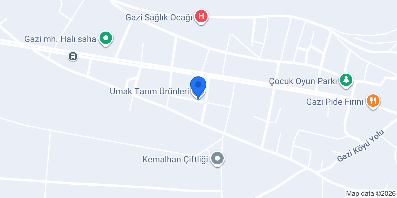 Umak Tarım Ürünleri konumu