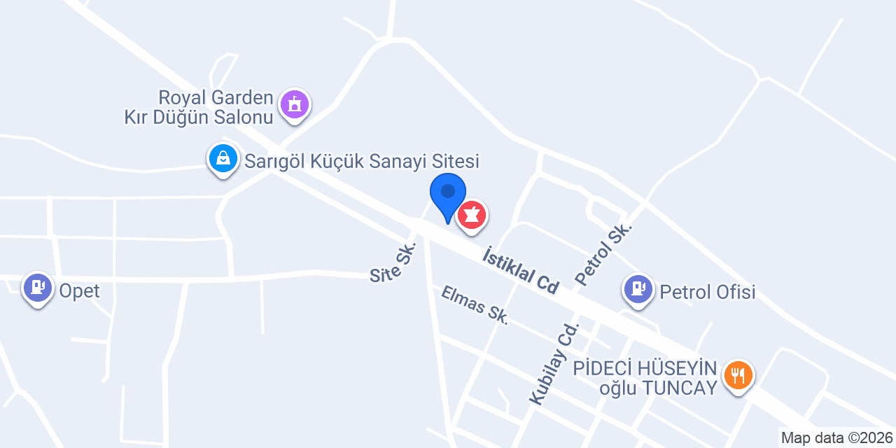 Ersubay Mobilya Dünyası konumu