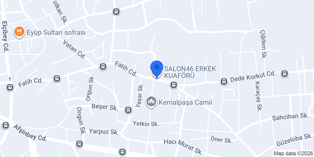 SALON46 ERKEK KUAFÖRÜ konumu