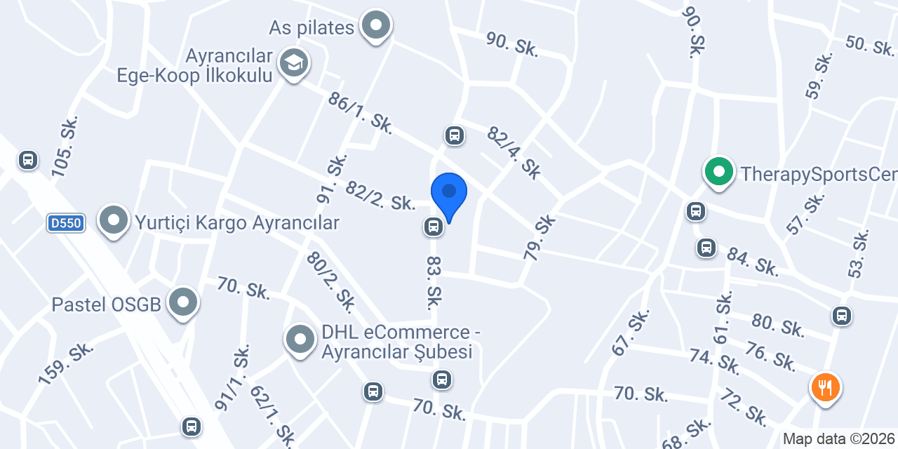 Ayrancılar Veteriner Kliniği konumu