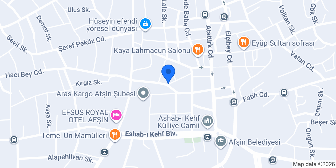 EMEK OTO AKSESUAR konumu