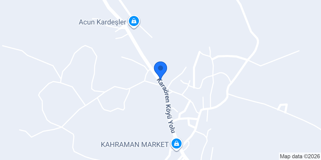 Karaören Köyü Muhtarlığı konumu