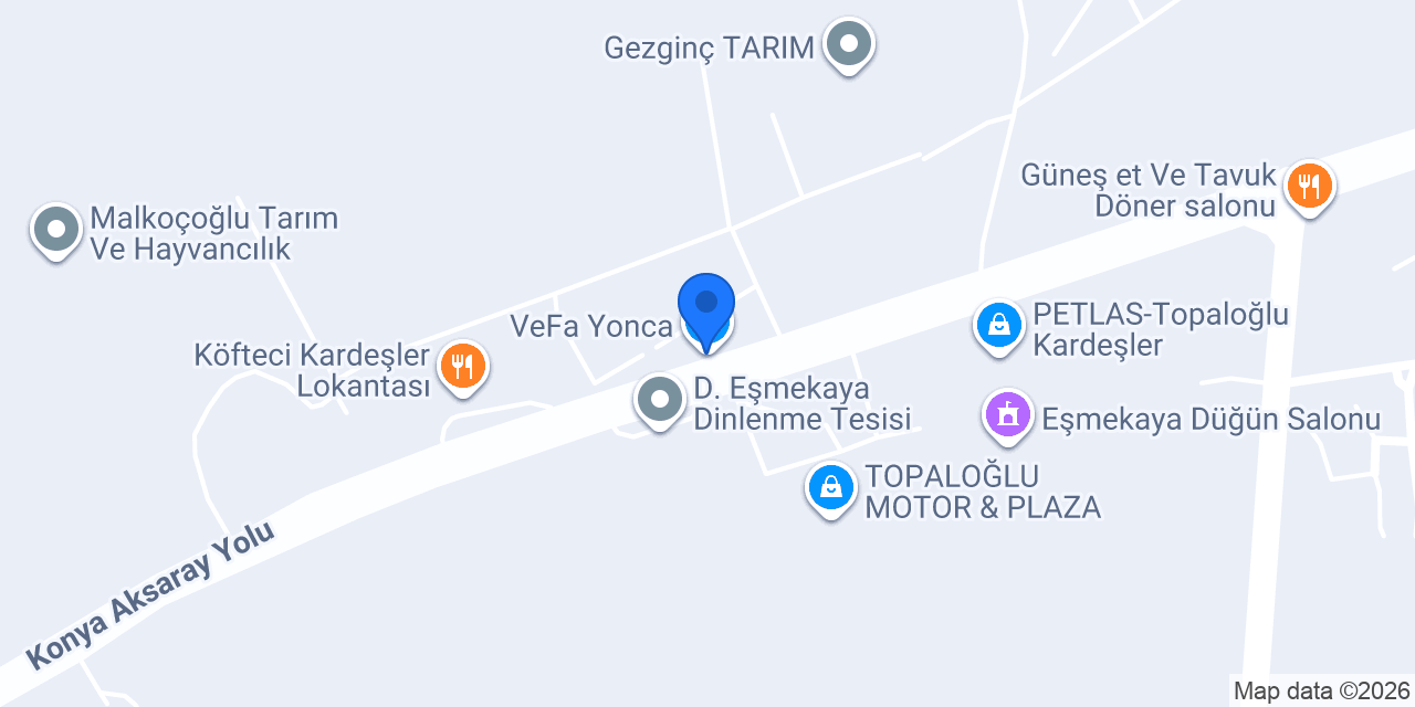VeFa Yonca konumu