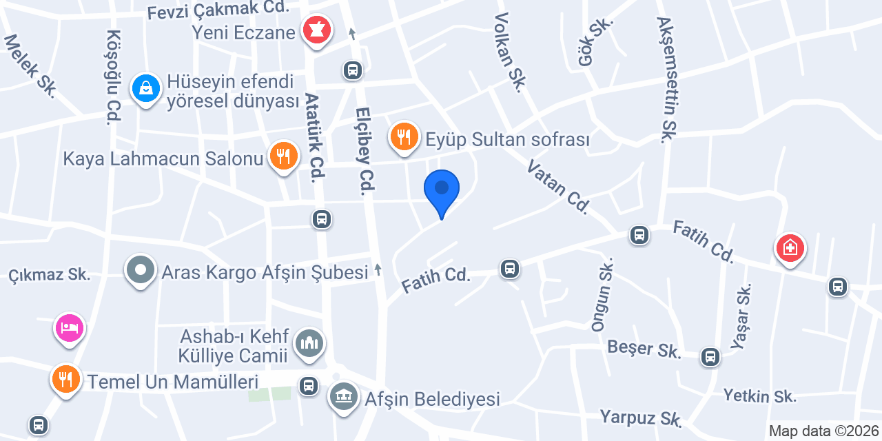 YASİN KILINÇ İNŞAAT konumu