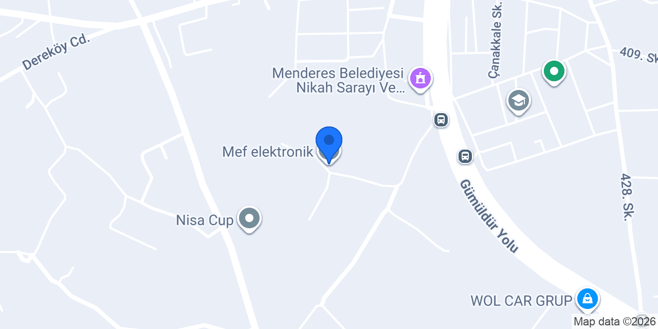 Mef elektronik konumu