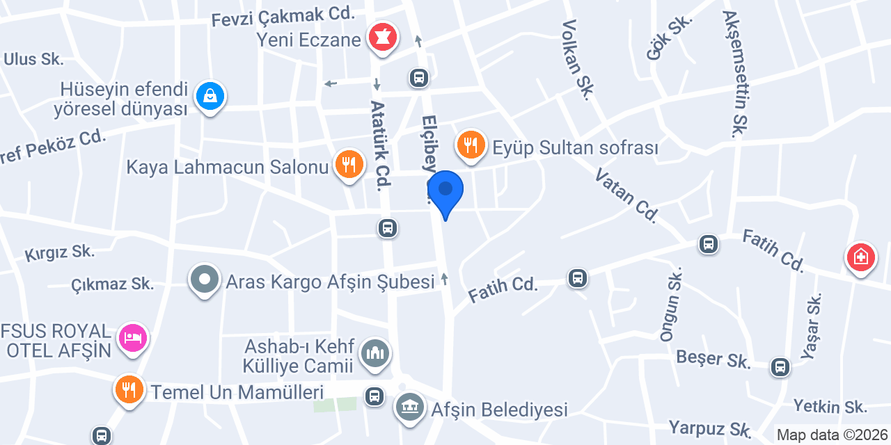 Arif Usta Et Lokantası konumu