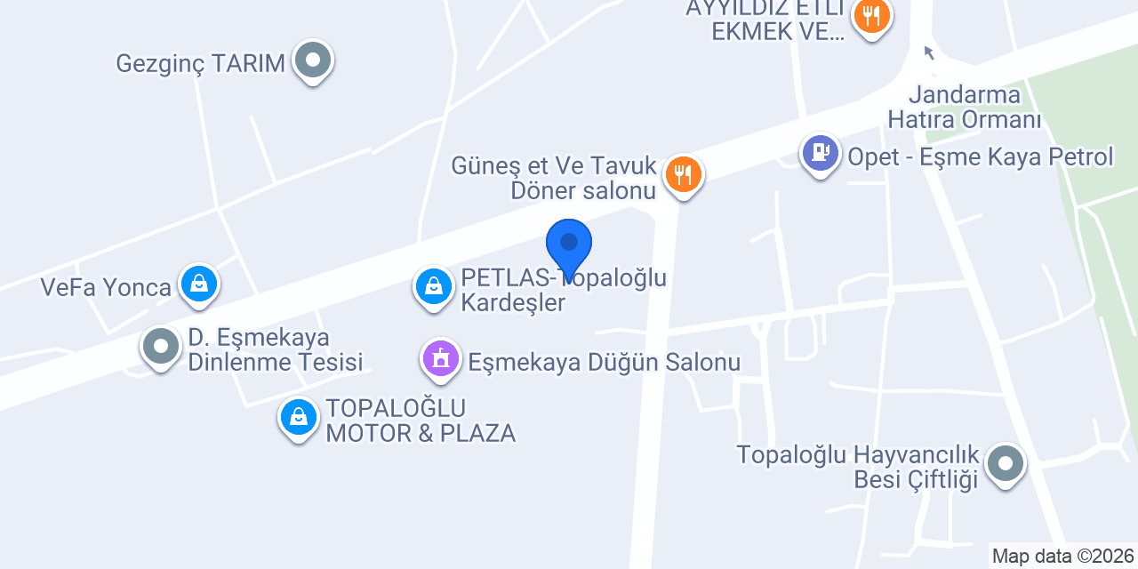 Eşmekaya Jandarma konumu