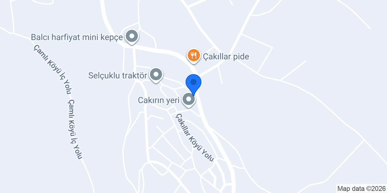 Yakamoz Erkek Kuaforü konumu