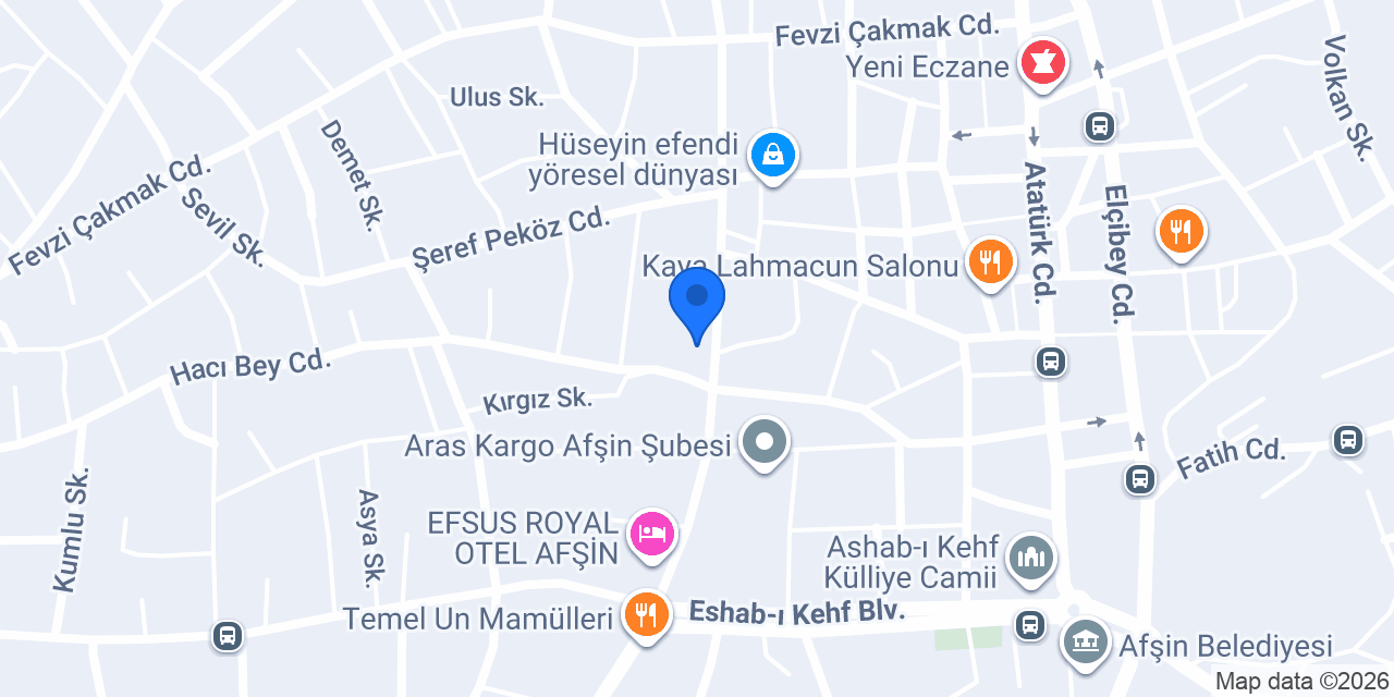 ATAÇ-EVİM İNŞAAT LTD. ŞTİ. konumu