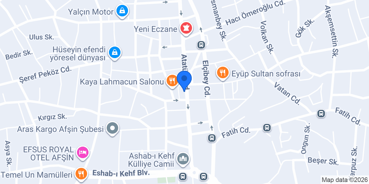 Tuğrul Eczanesi konumu