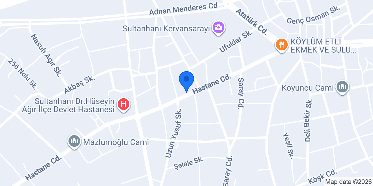 SULTANHANI ÇİÇEKÇİLİK konumu