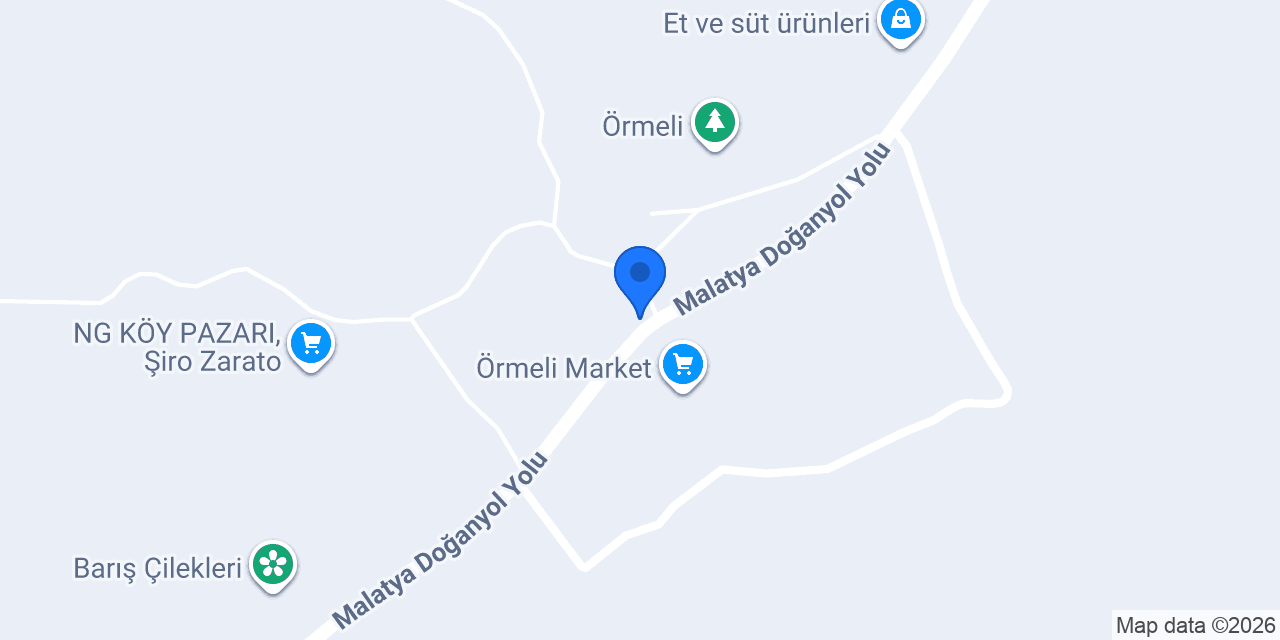 Örmeli Unlu Mamülleri konumu