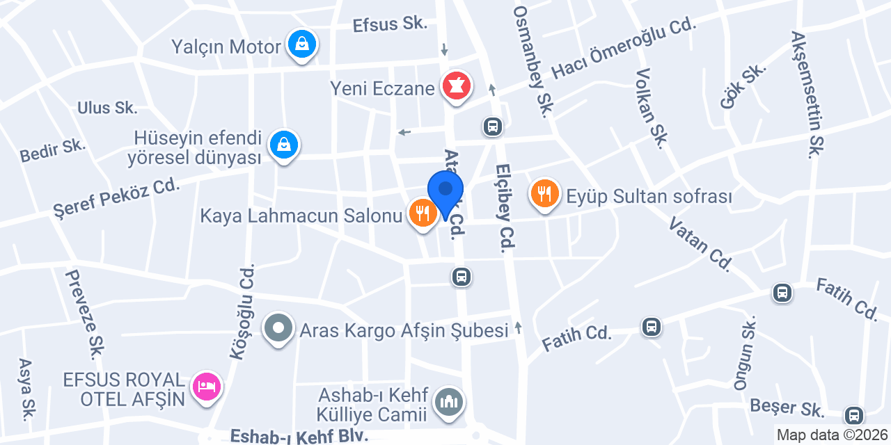 Kral Kebap Salonu konumu