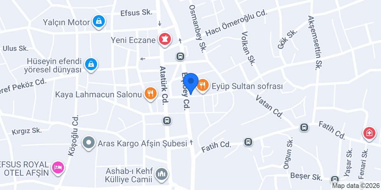 TEÇİRLİ HUKUK BÜROSU konumu
