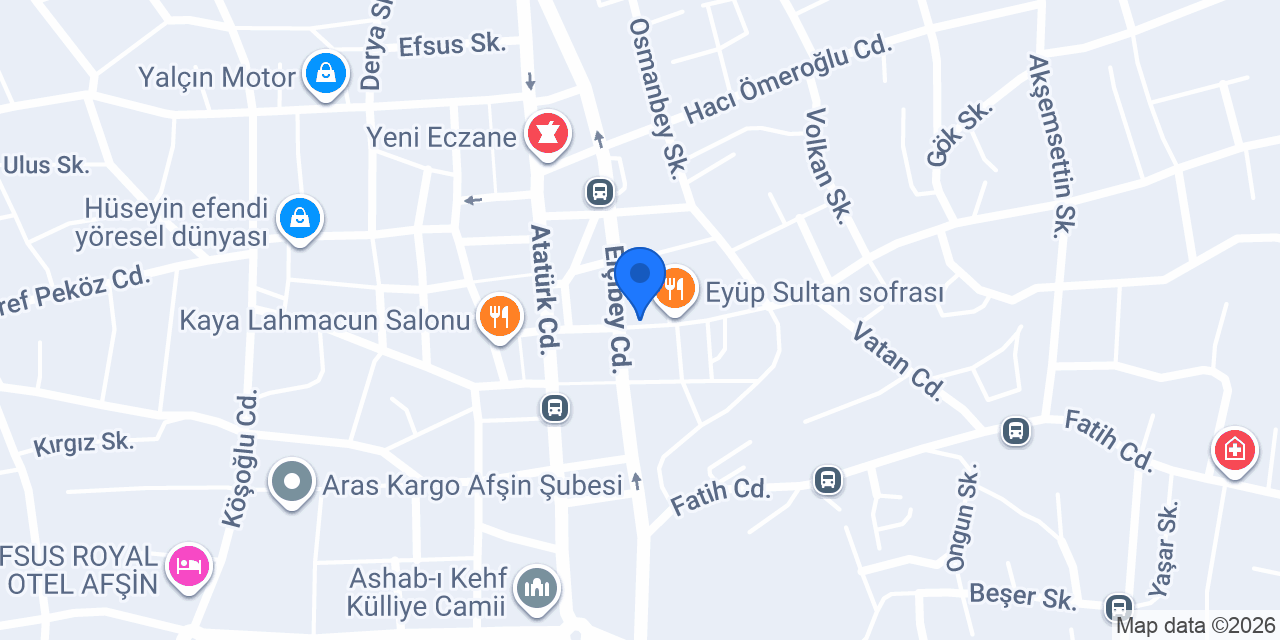 Keleş Mimarlık konumu