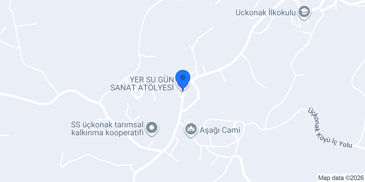 YER SU GÜN SANAT ATÖLYESİ konumu