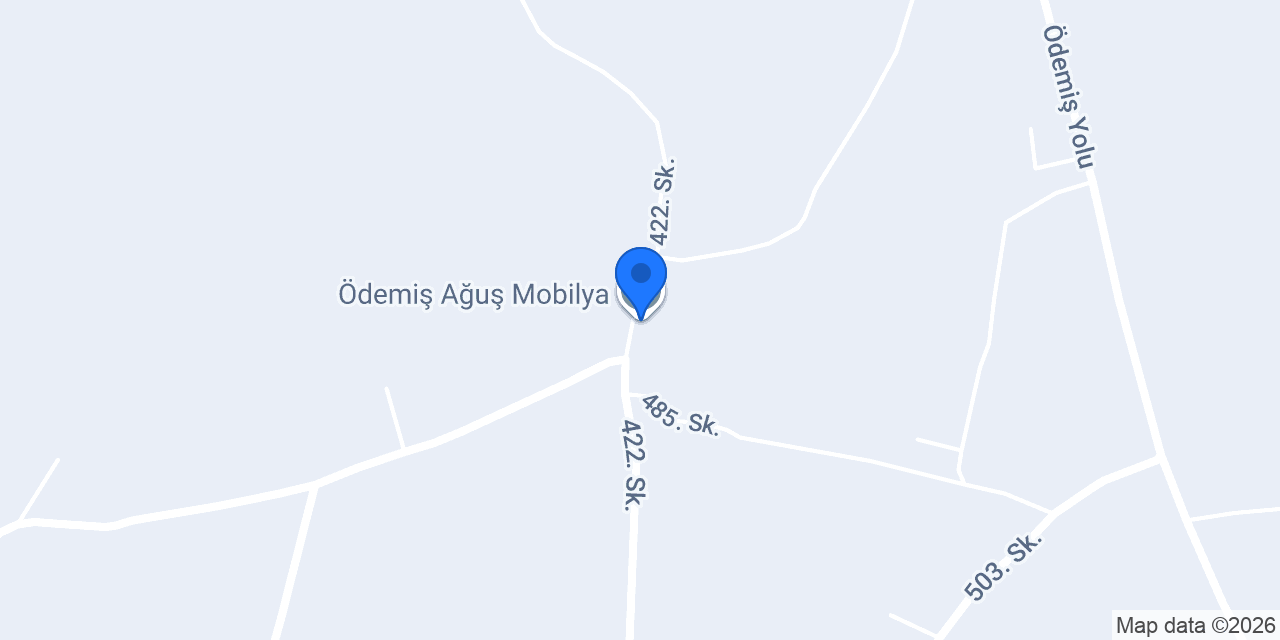 Ödemiş Ağuş Mobilya konumu