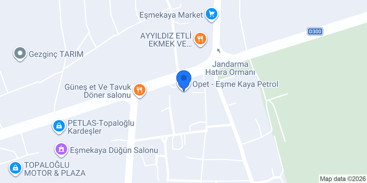 Opet - Eşme Kaya Petrol konumu