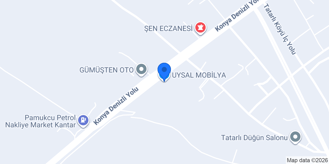 UYSAL MOBİLYA konumu