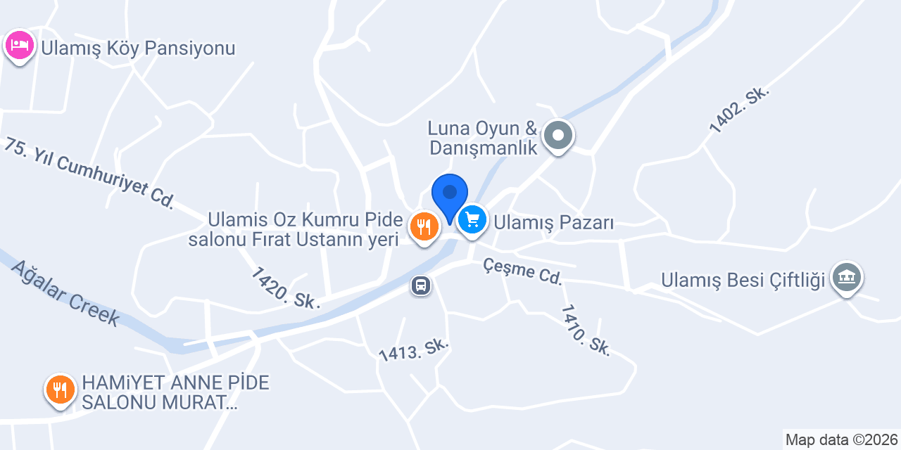 Özulamış Ekmek Fırını konumu