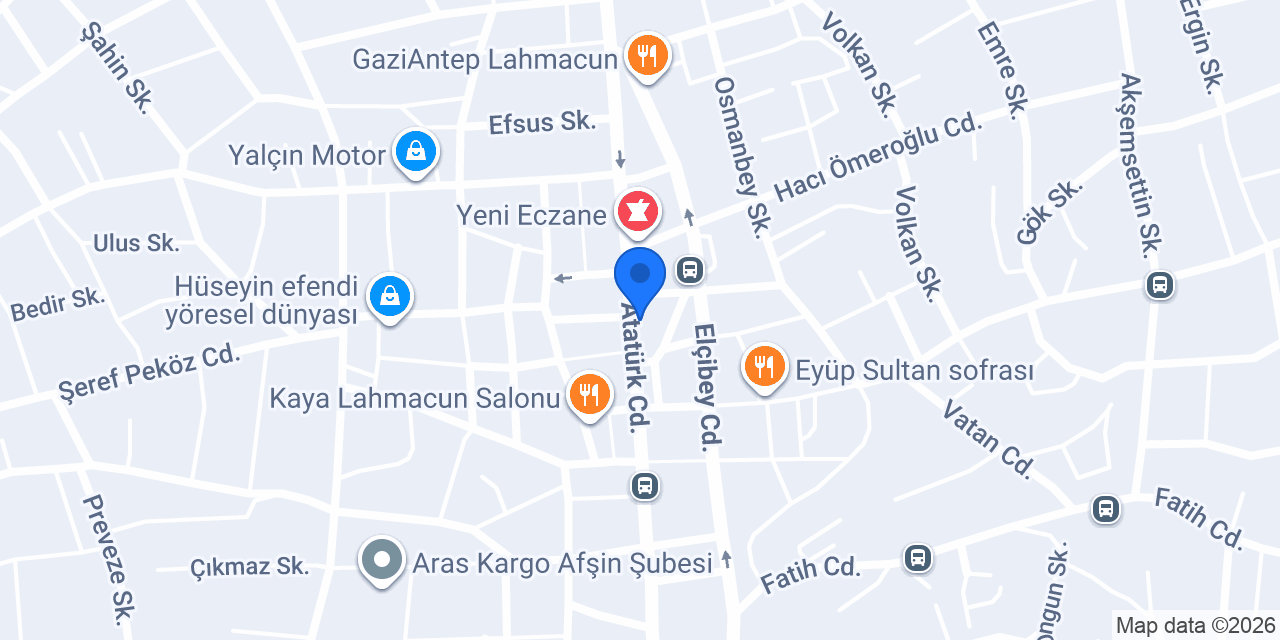 Seyhan kavurma ve çorba konumu
