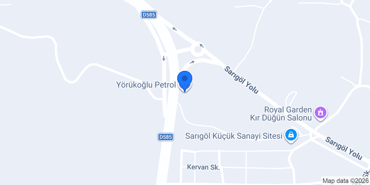 Yörükoğlu Petrol konumu