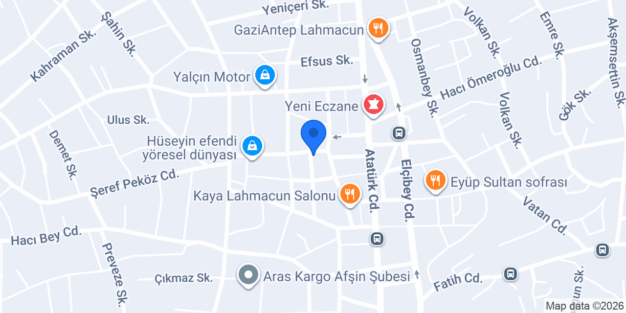 TUĞBA REKLAM konumu