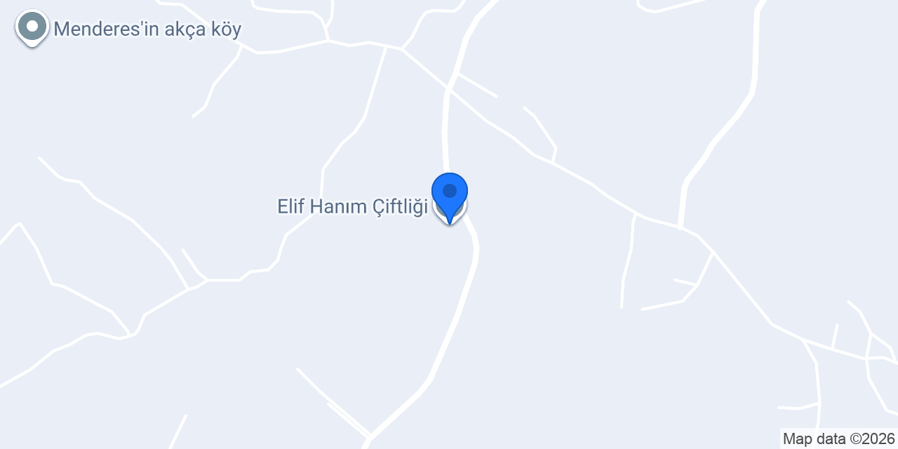 Elif Hanım Çiftliği konumu